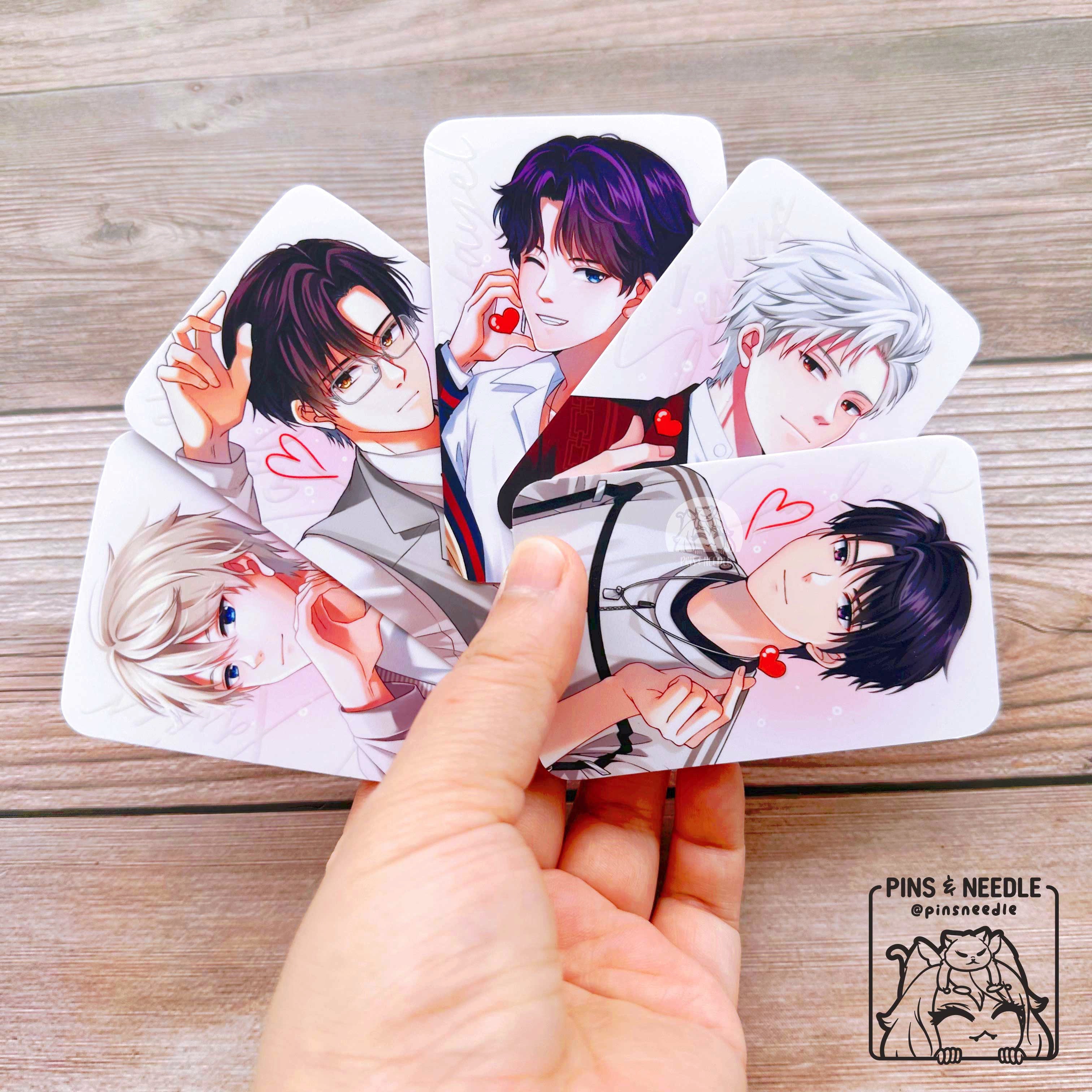Pins & Needle | LADS Lover Hearts | Photocards