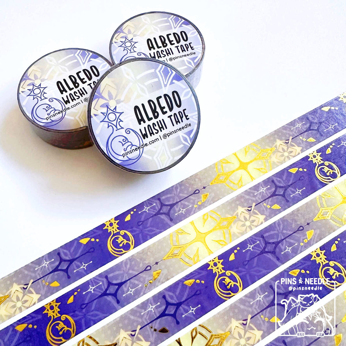 Pins & Needle | Albedo Burst | Washi Tape