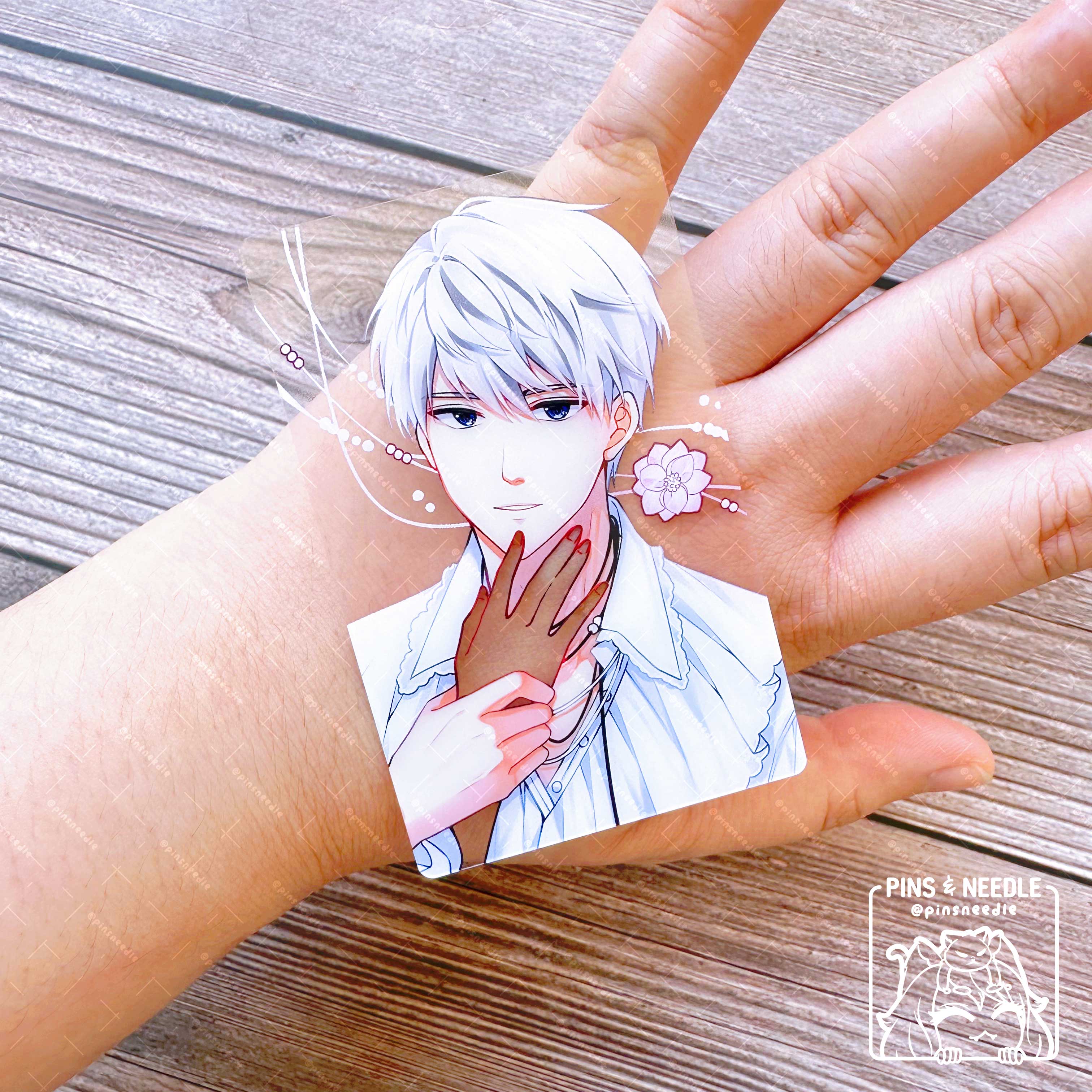 Pins & Needle | [LIMITED] LADS Spring Flowers Clear Cards | Photocards