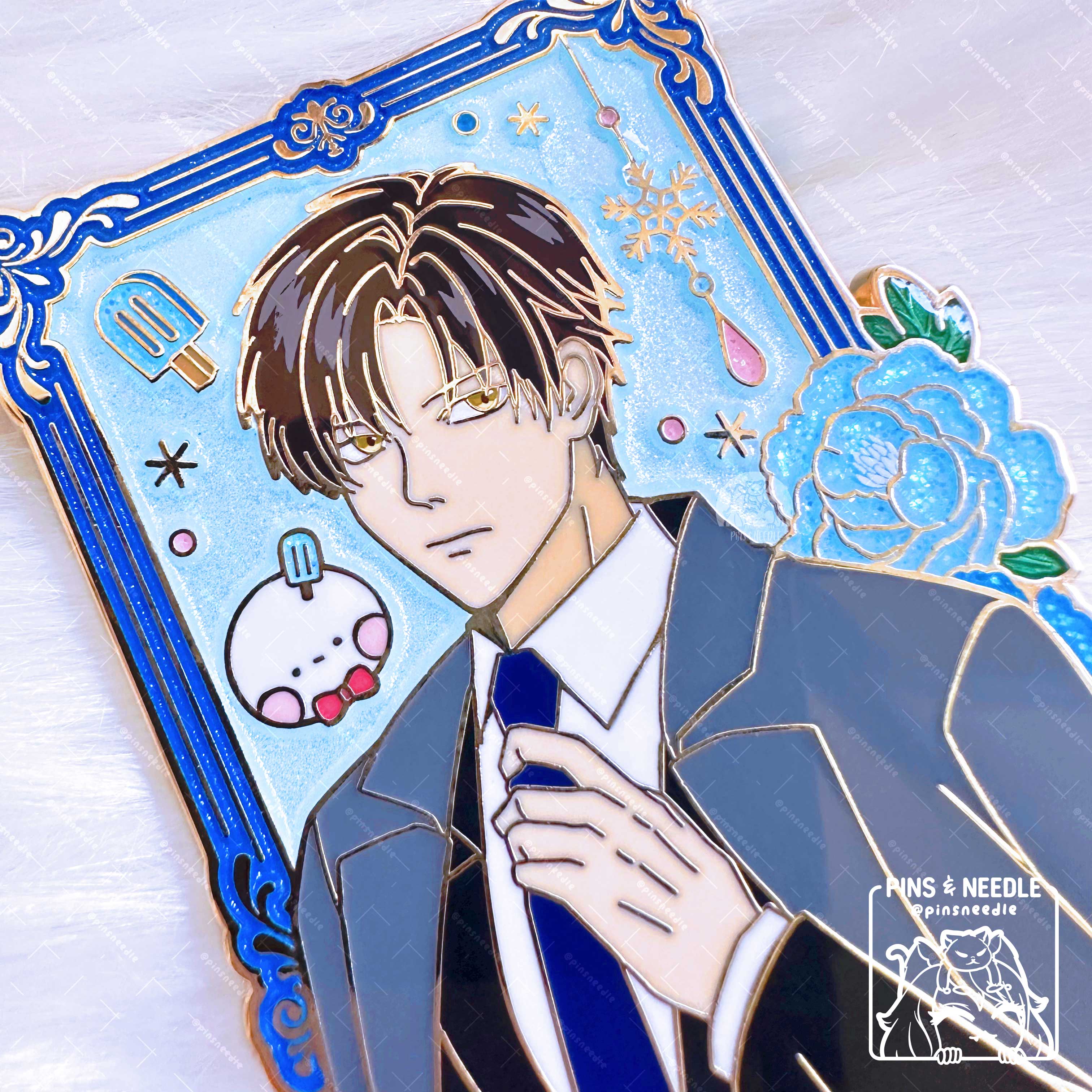 Zayne | LADS Portrait Pins | Hard Enamel Pin – Pins & Needle