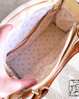 🐾 Kitty Canvas Tote Itabag | Cream White/Brown