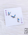 Elemental Crystal Fly | HYDRO | Mini Enamel Pins