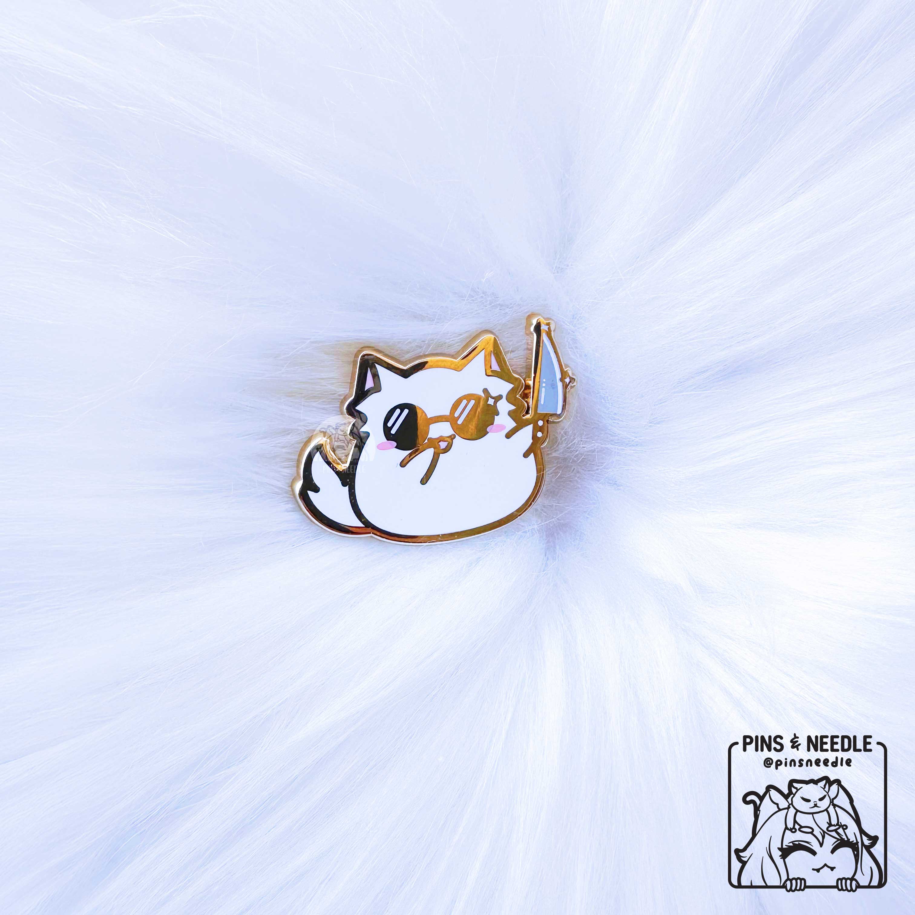 SINGLE] Gojo Mischief Cat | Hard Enamel Pin – Pins & Needle