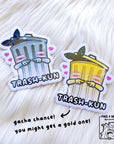 Trash-kun | Holographic Vinyl Sticker