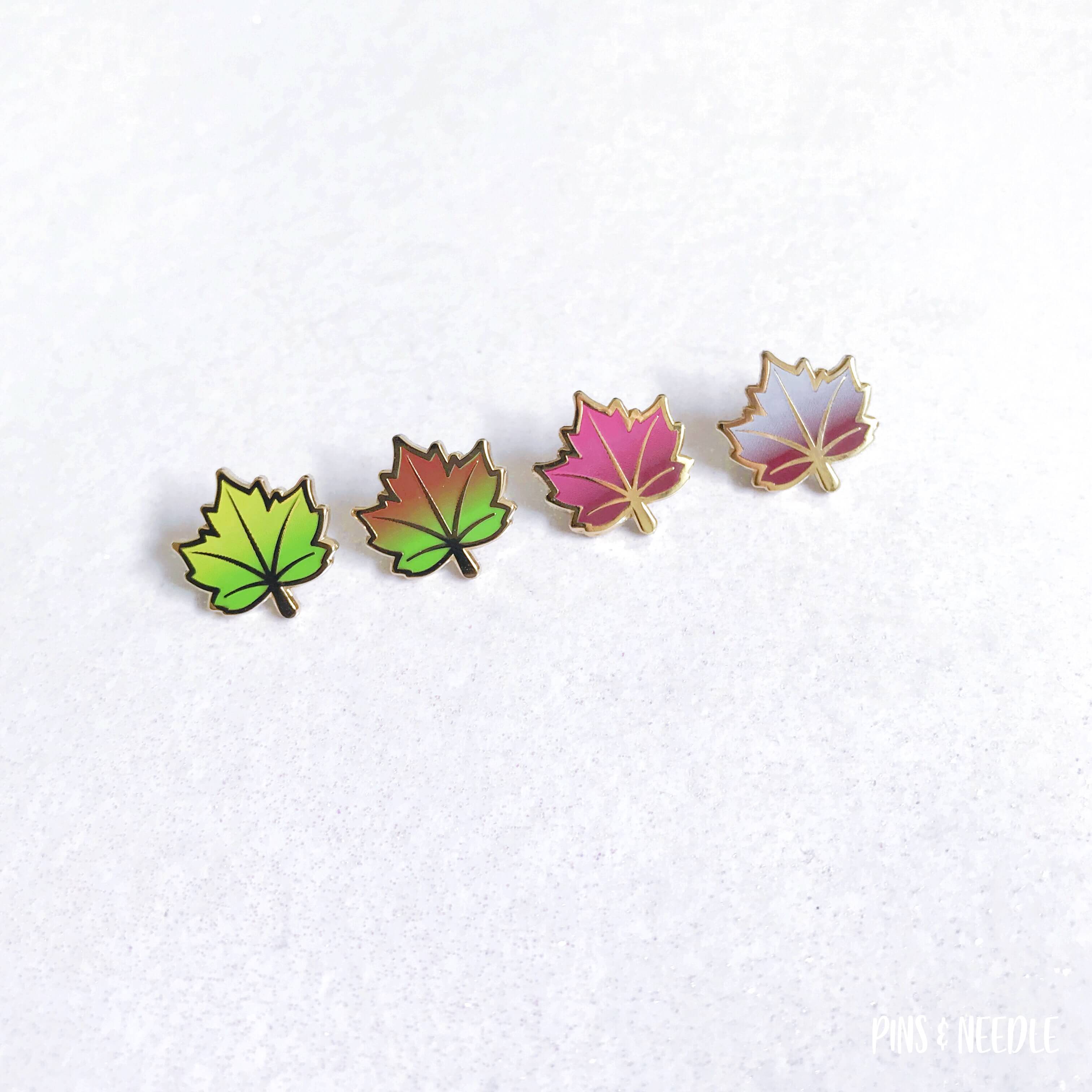 Seasons - Maple | Mini Enamel Pins