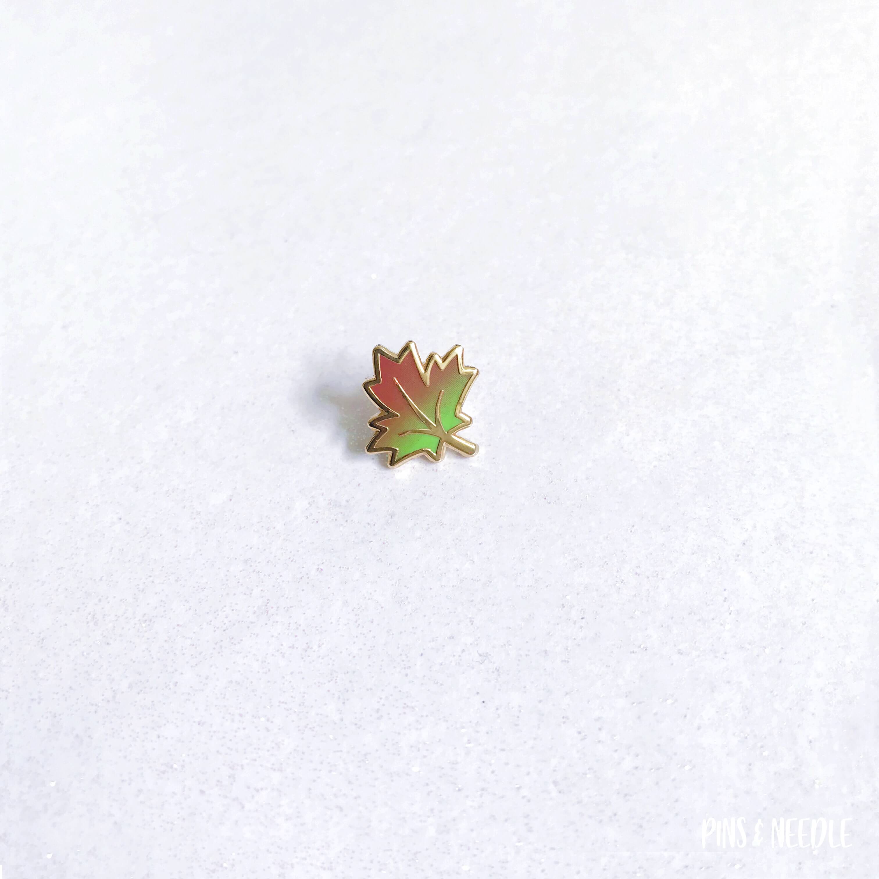 Seasons - Maple Leaf | Mini Enamel Pins