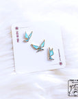 Elemental CrystalFlies | CRYO | Mini Enamel Pins