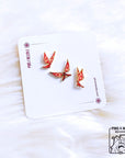 Elemental CrystalFlies | PYRO | Mini Enamel Pins