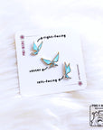 Elemental CrystalFlies | CRYO | Mini Enamel Pins