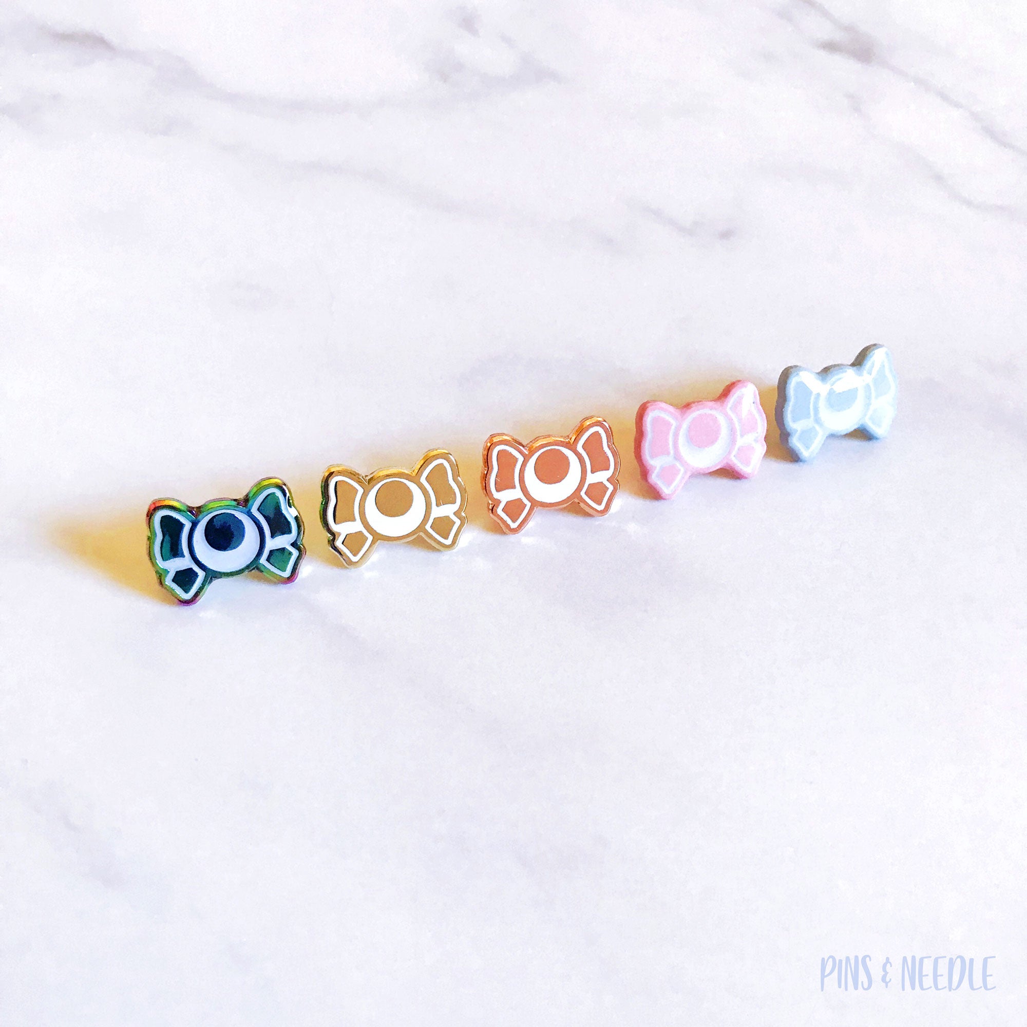 Moon Bow | Mini Enamel Pins