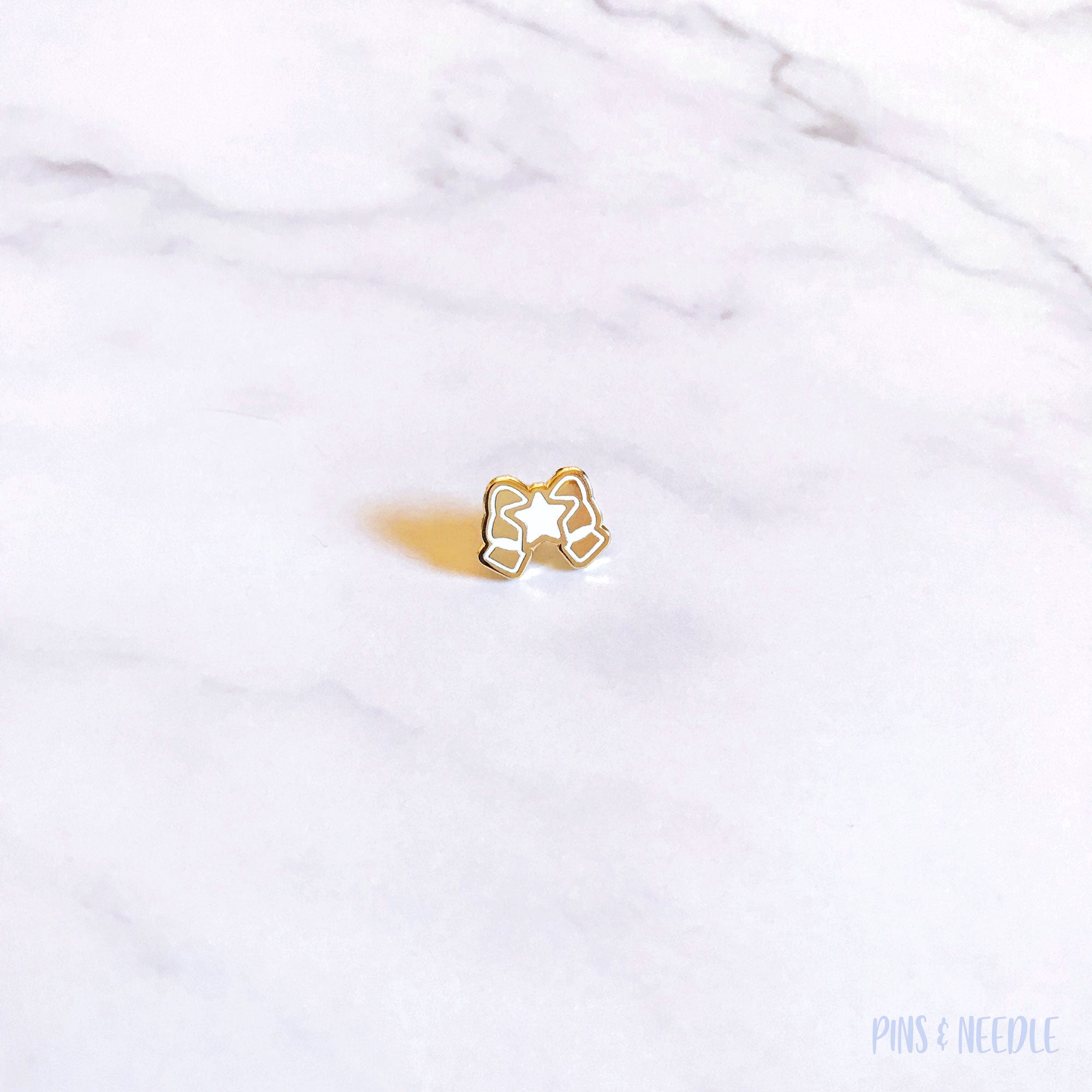 Star Bow | Mini Enamel Pins