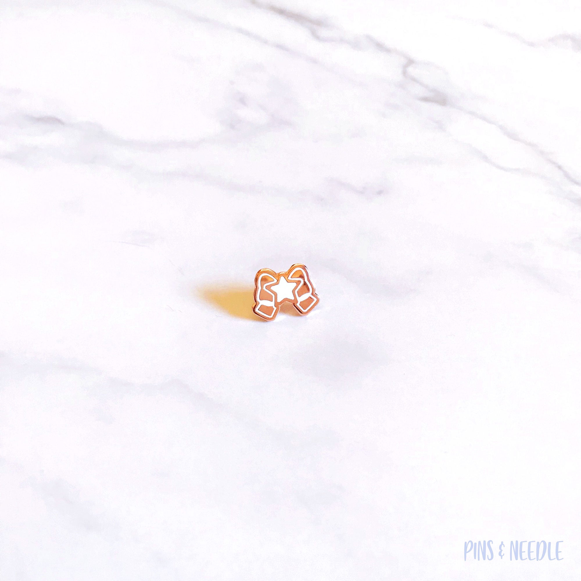 Star Bow | Mini Enamel Pins