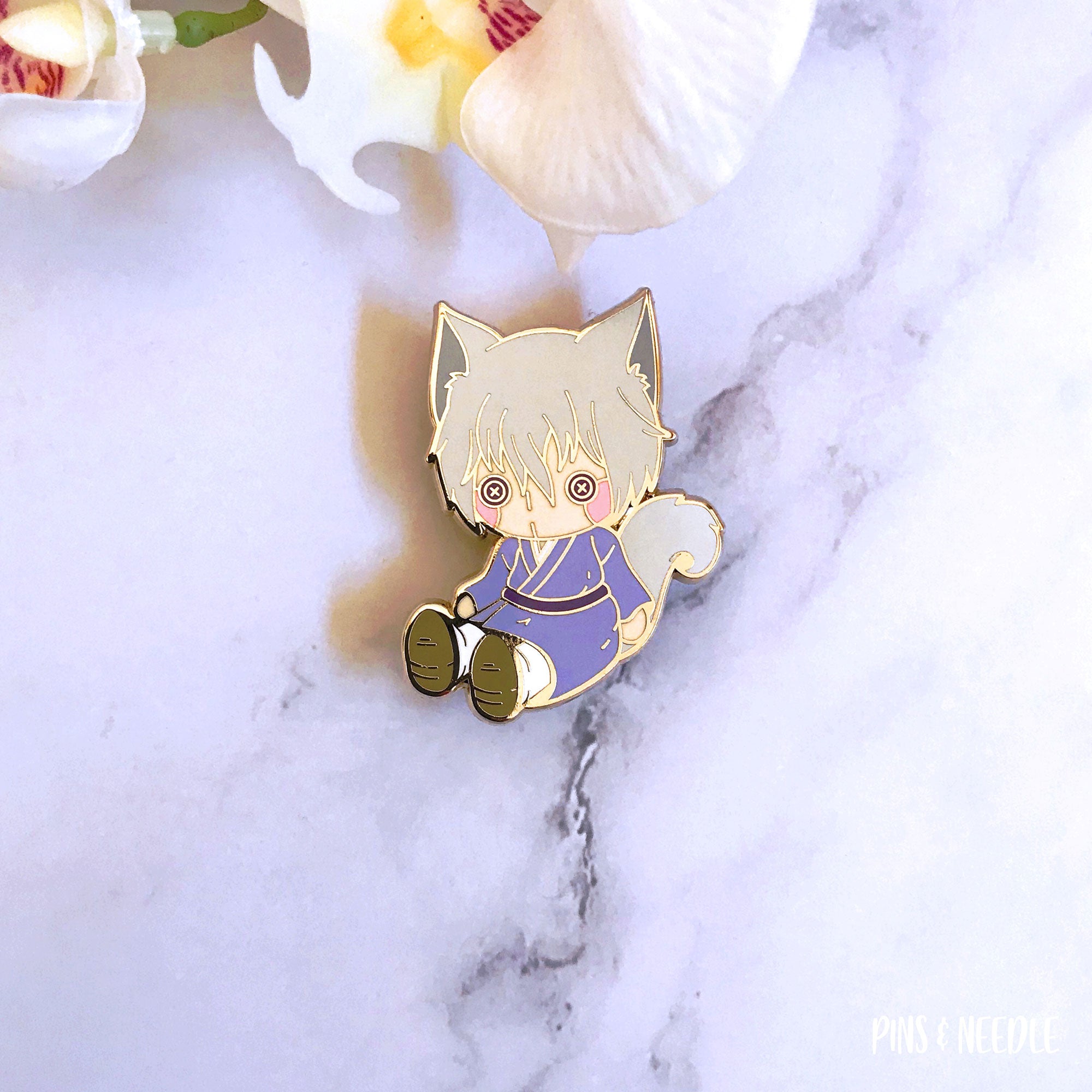 KamiKiss Couple Plushie Set | Hard Enamel Pins