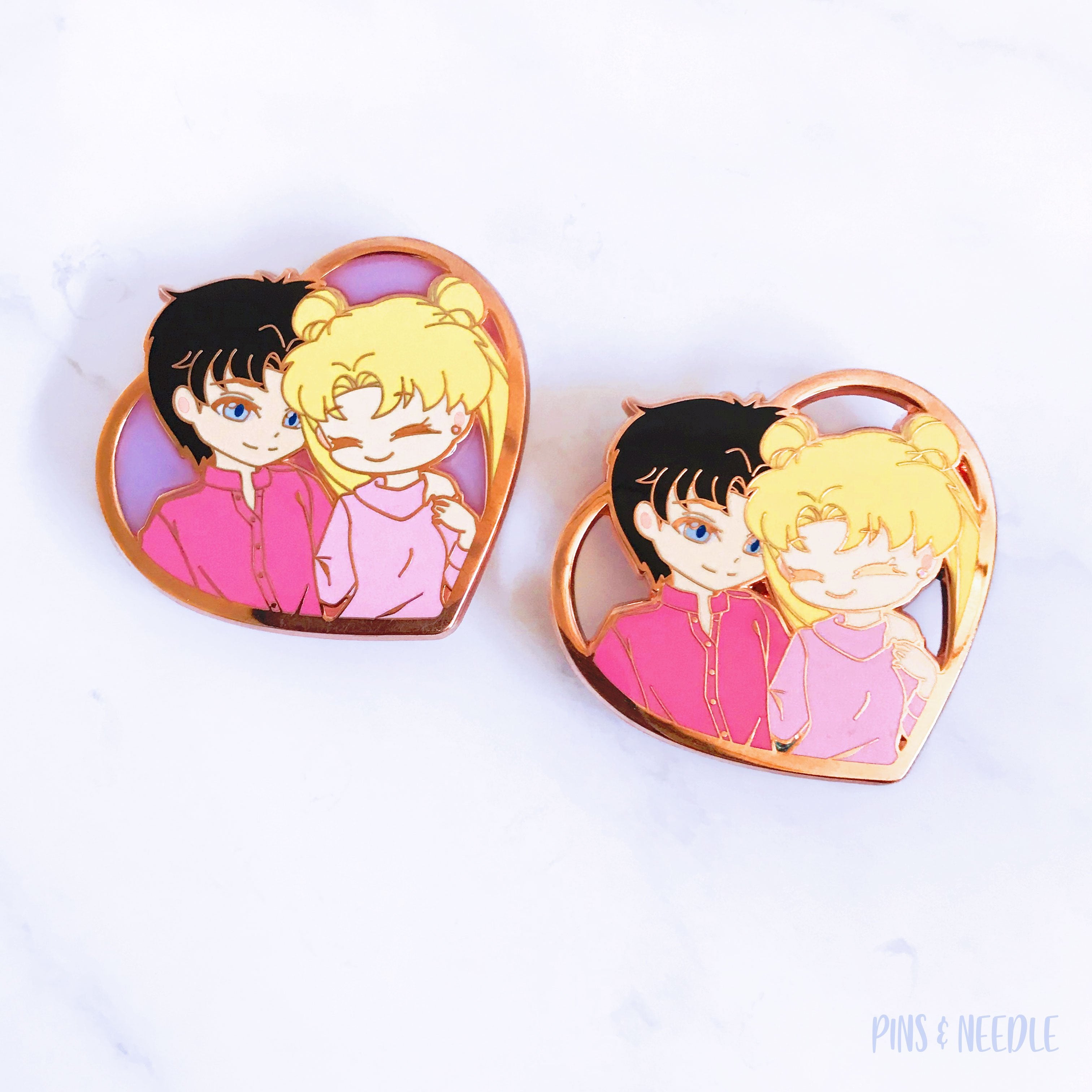 Usako x Mamo | Anime OTP Series ONE | Hard Enamel Pin