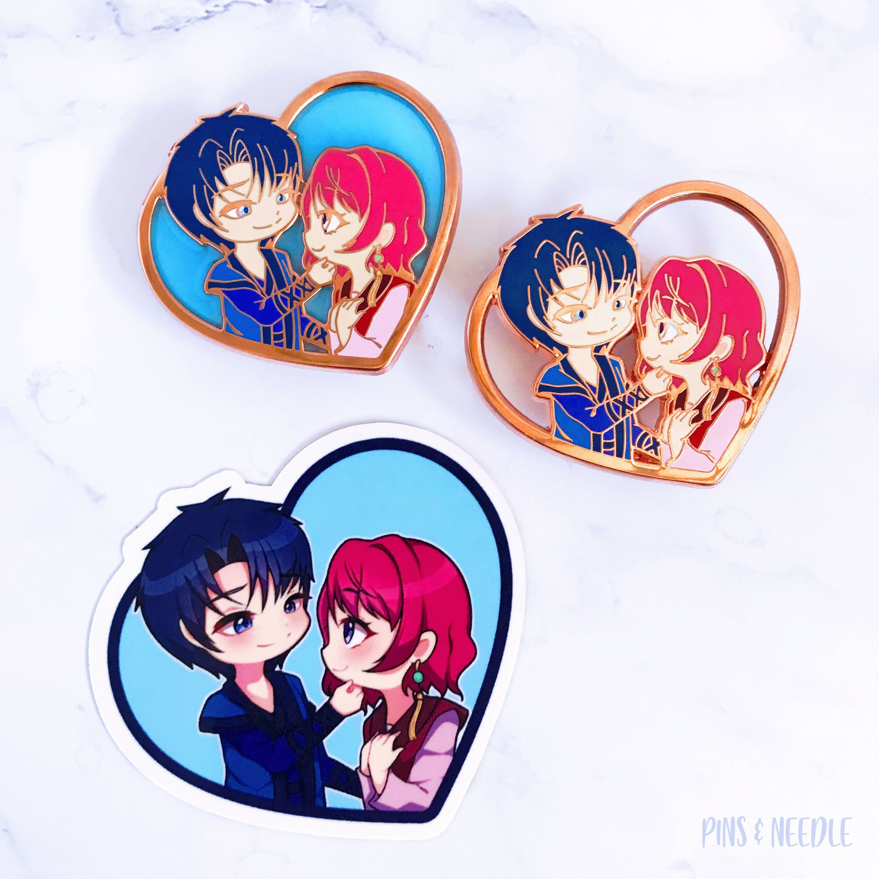 Yona x Hak | Anime OTP Series ONE | Hard Enamel Pin