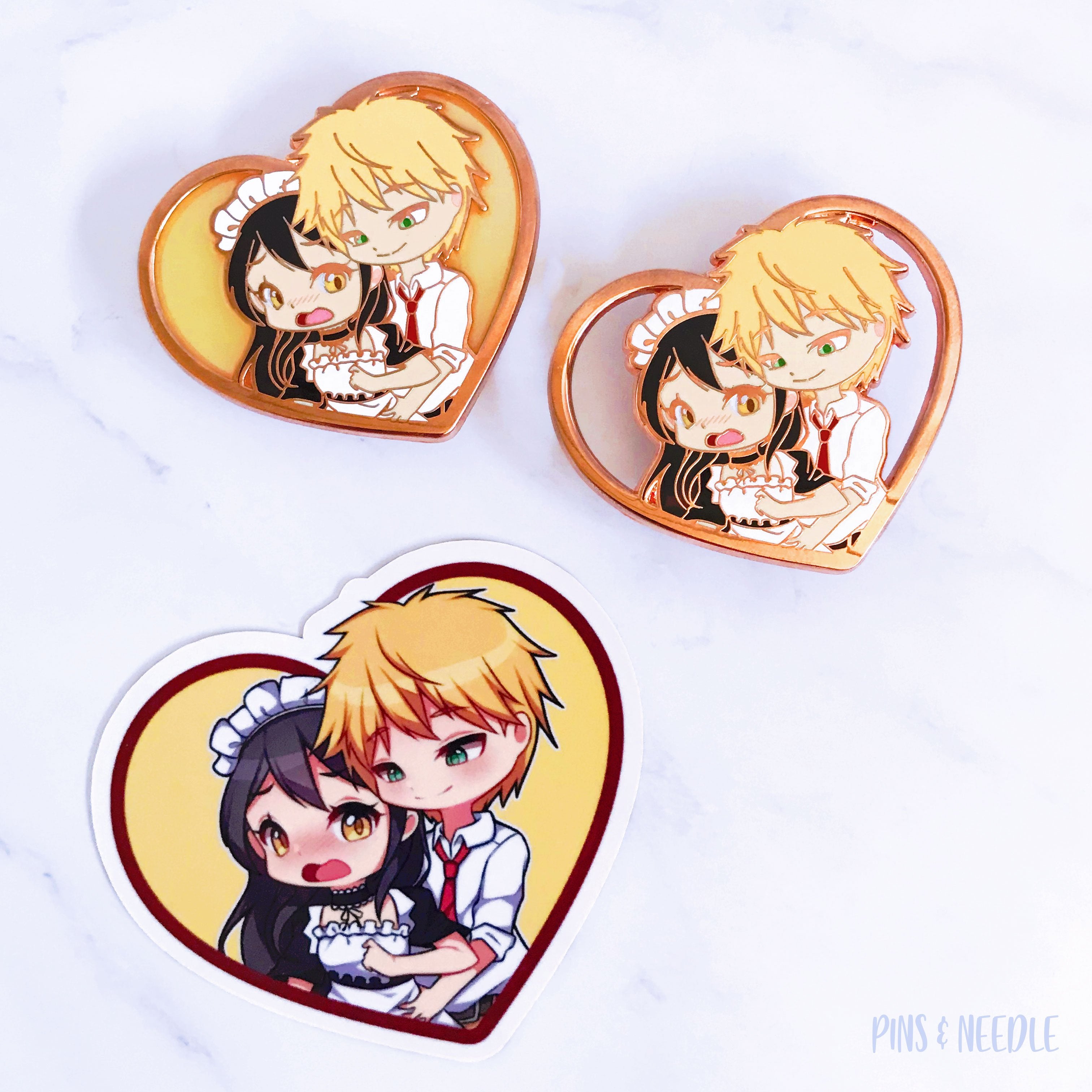 Usui x Misaki | Anime OTP Series ONE | Hard Enamel Pin