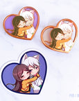 Tomoe x Nanami | Anime OTP Series ONE | Hard Enamel Pin