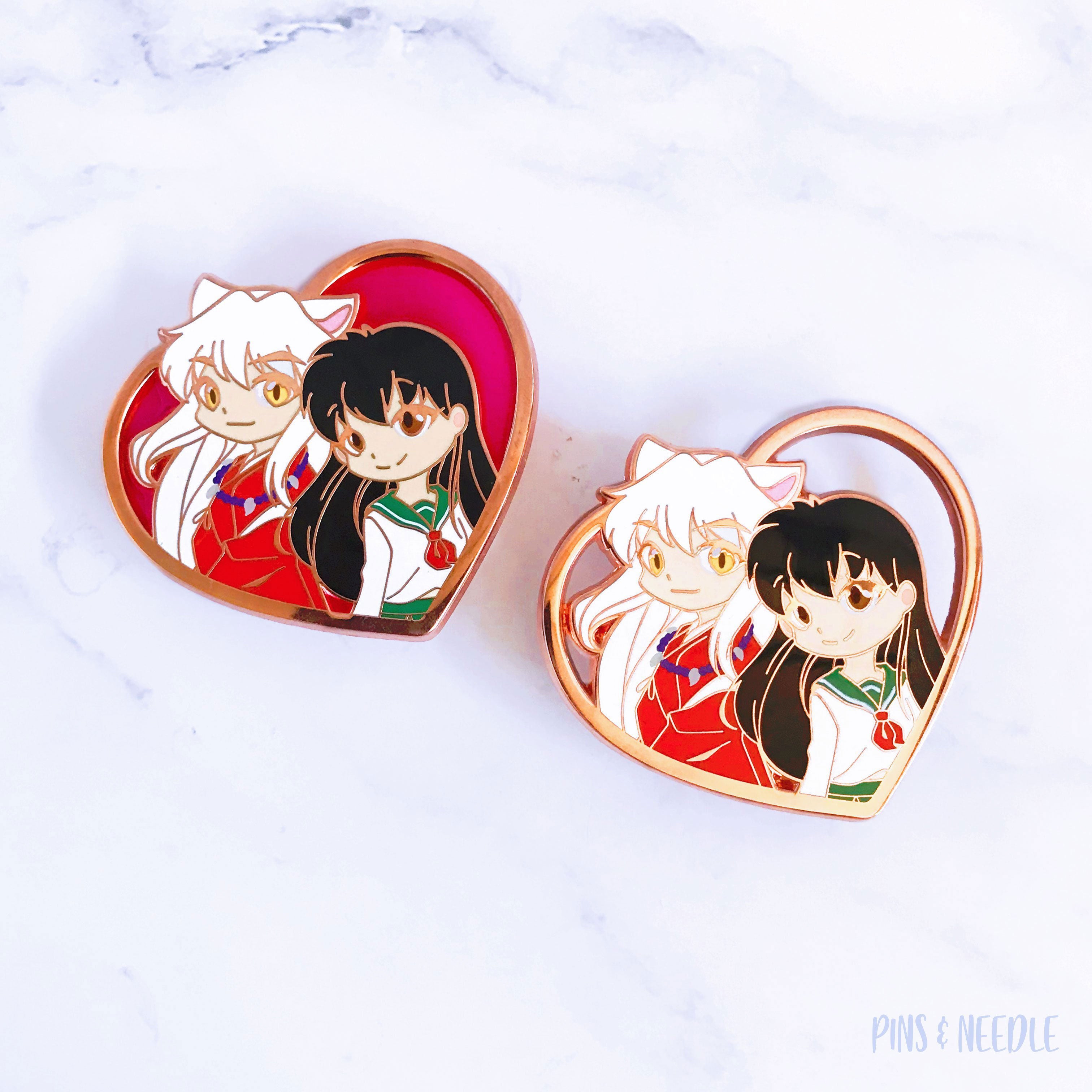 Inu x Kag | Anime OTP Series ONE | Hard Enamel Pin