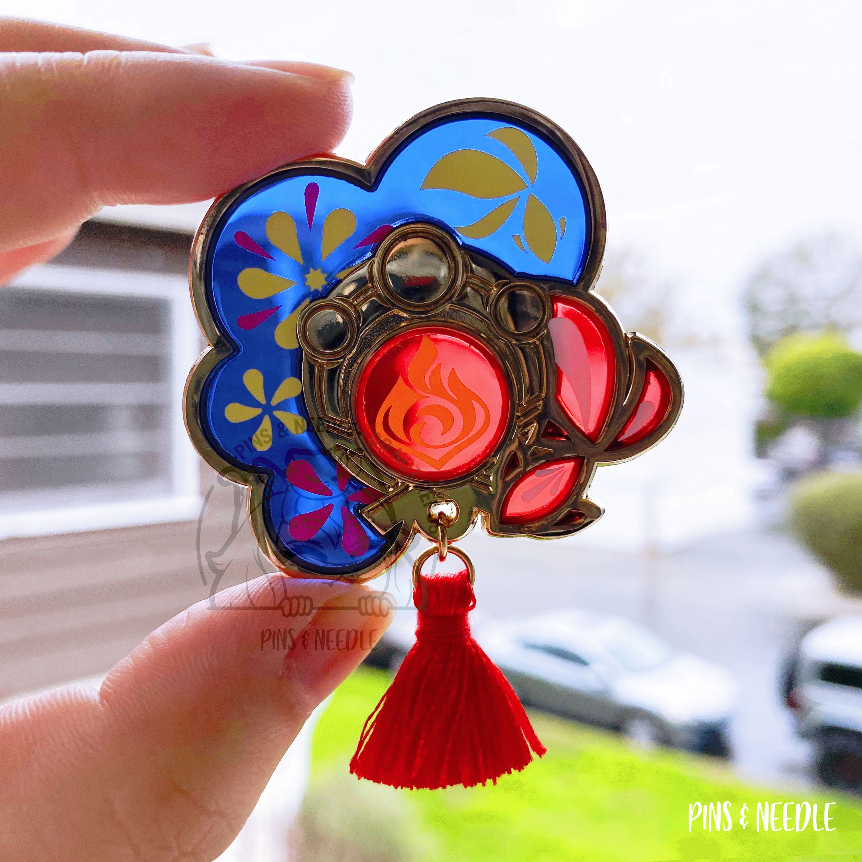 Yoimiya Vision | Hard Enamel Pin