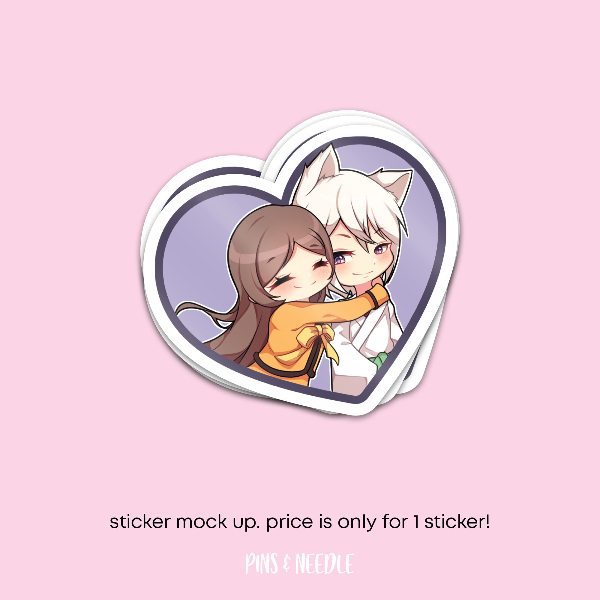 Tomoe x Nanami | Anime OTP Series ONE | Vinyl Sticker