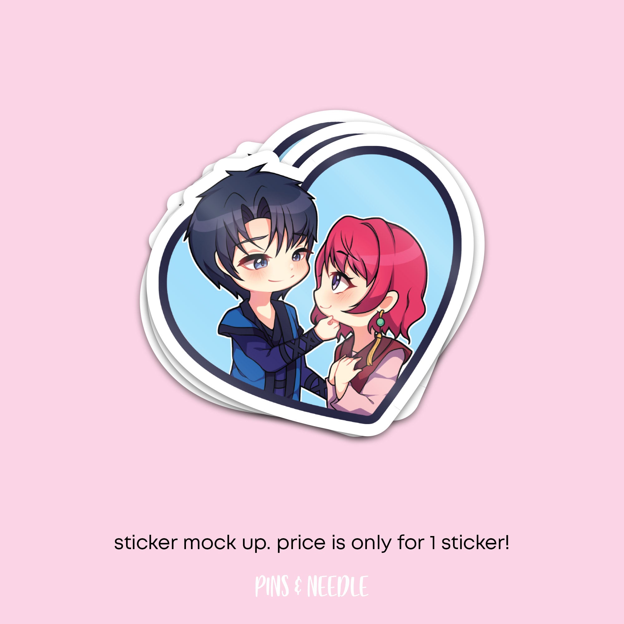 Yona x Hak | Anime OTP Series ONE | Vinyl Sticker
