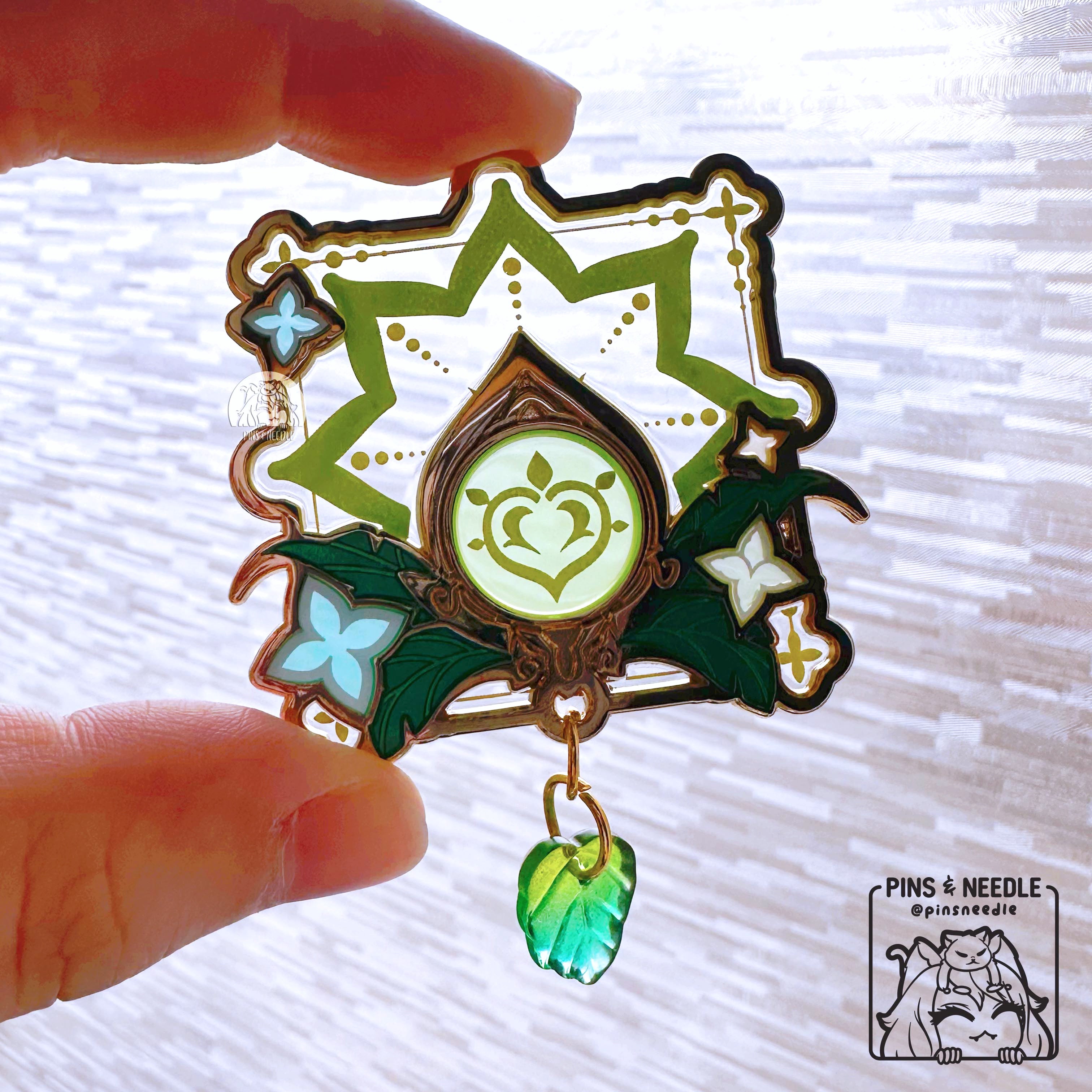 Nahida Vision | Hard Enamel Pin
