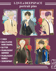 [OCT 2025][PRE-ORDER] LADS Portrait Pins | Hard Enamel Pins