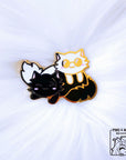 Gojo Geto BFFs Cats | Hard Enamel Pin