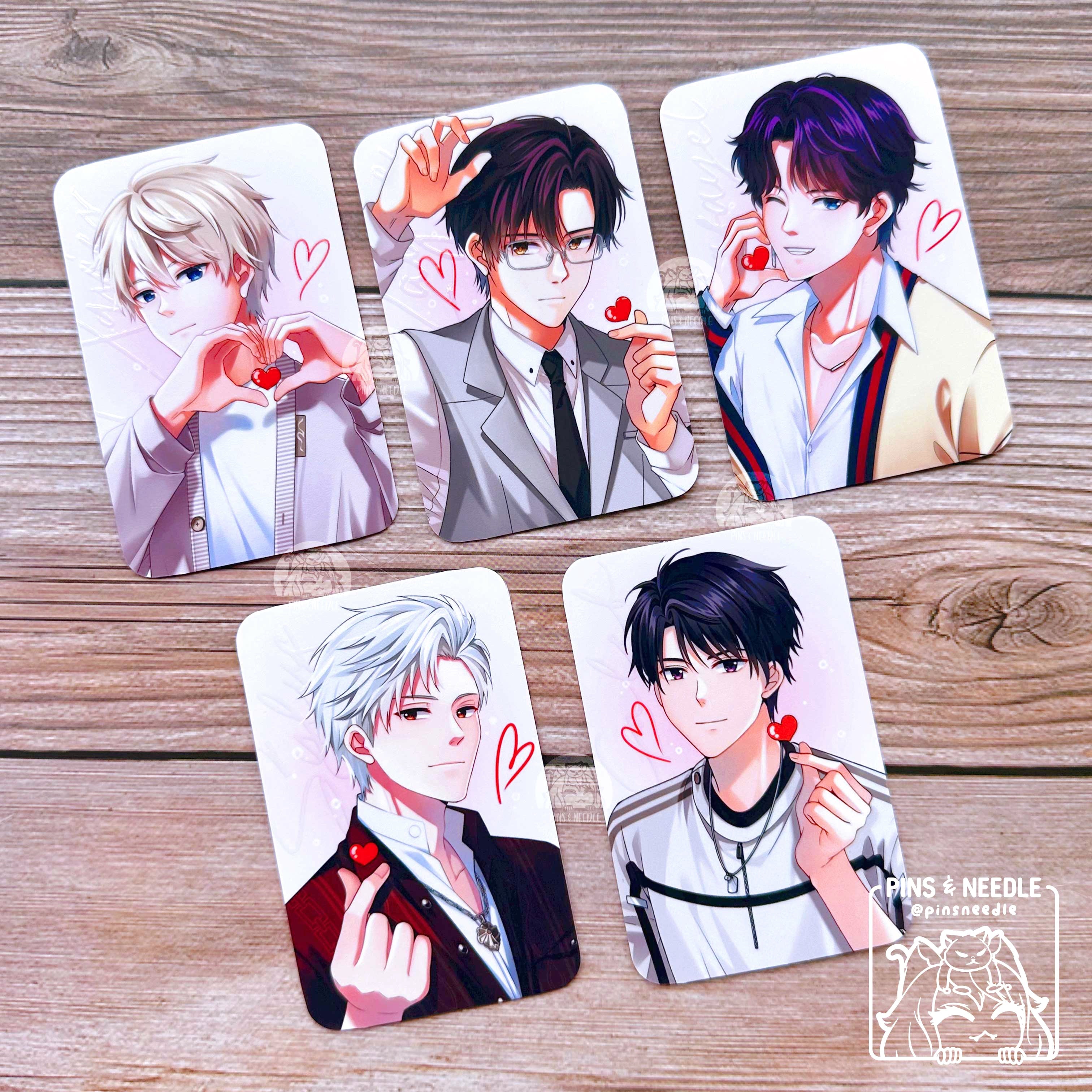 Pins & Needle | LADS Lover Hearts | Photocards