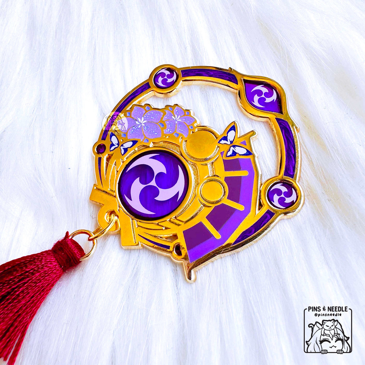 Vision Của Raiden Pins & Needle | Raiden/Ei Vision | Hard Enamel Pin