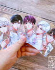 [LIMITED] LADS Spring Flowers Clear Cards | Photocards