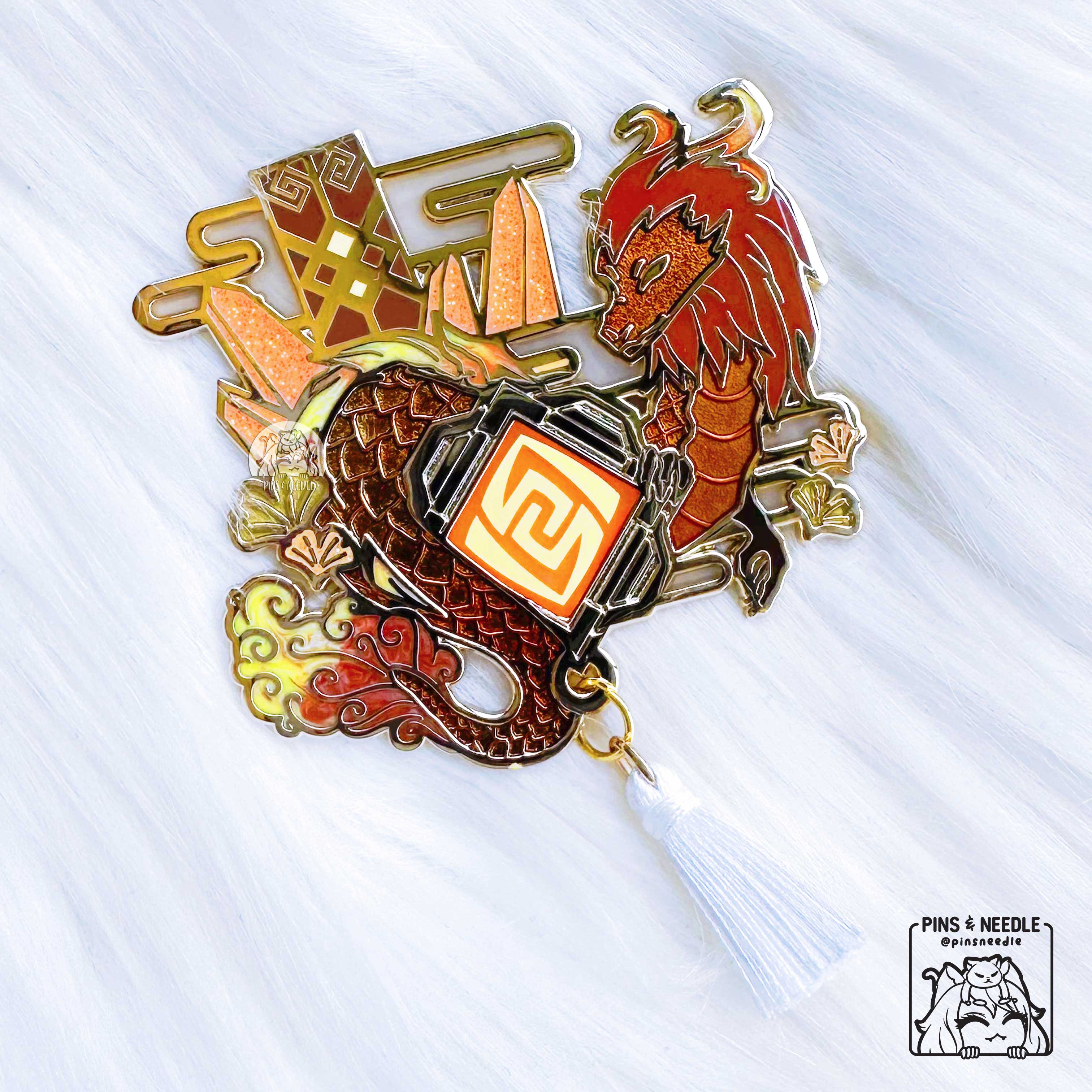 Zhongli Vision | Hard Enamel Pin