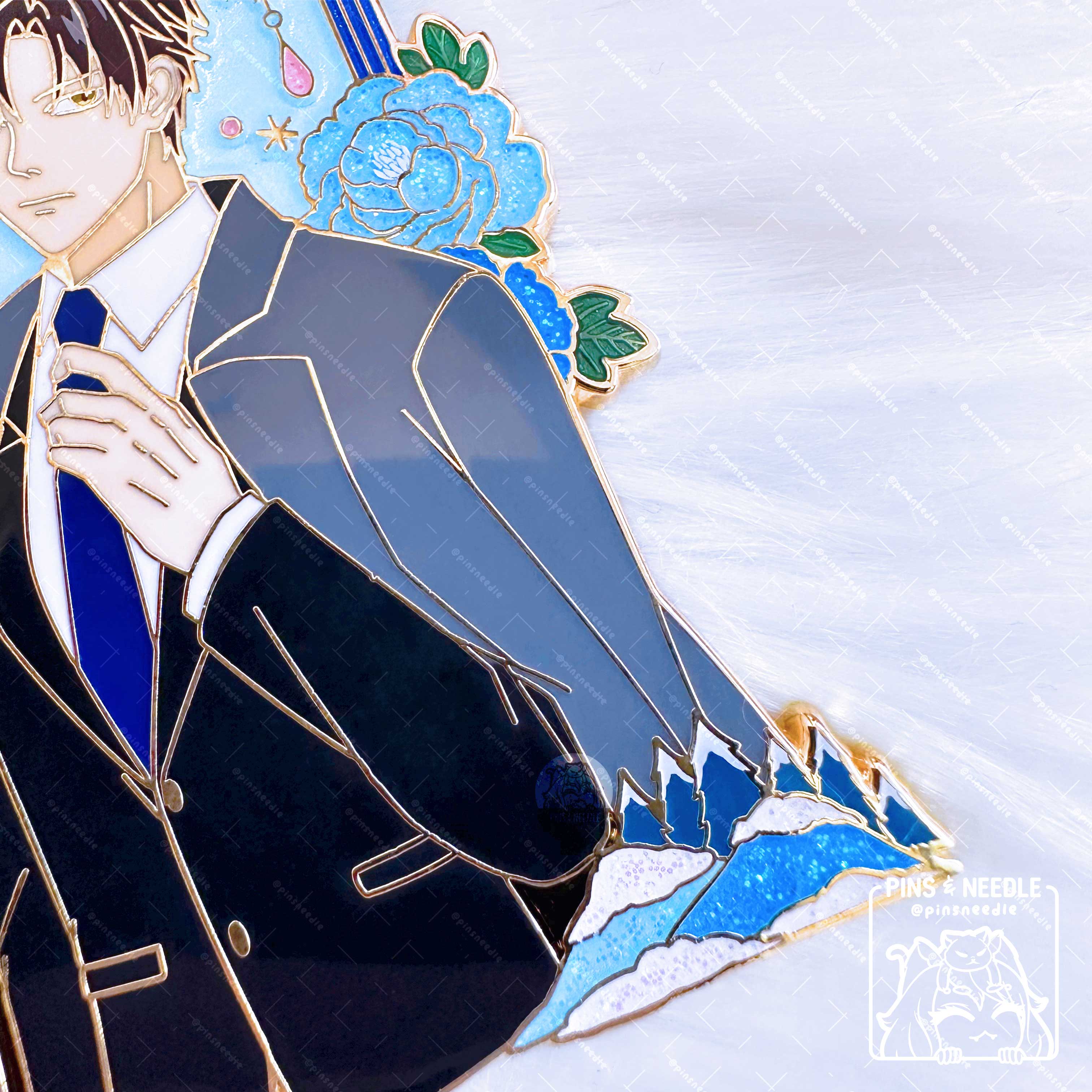 Zayne | LADS Portrait Pins | Hard Enamel Pin – Pins & Needle