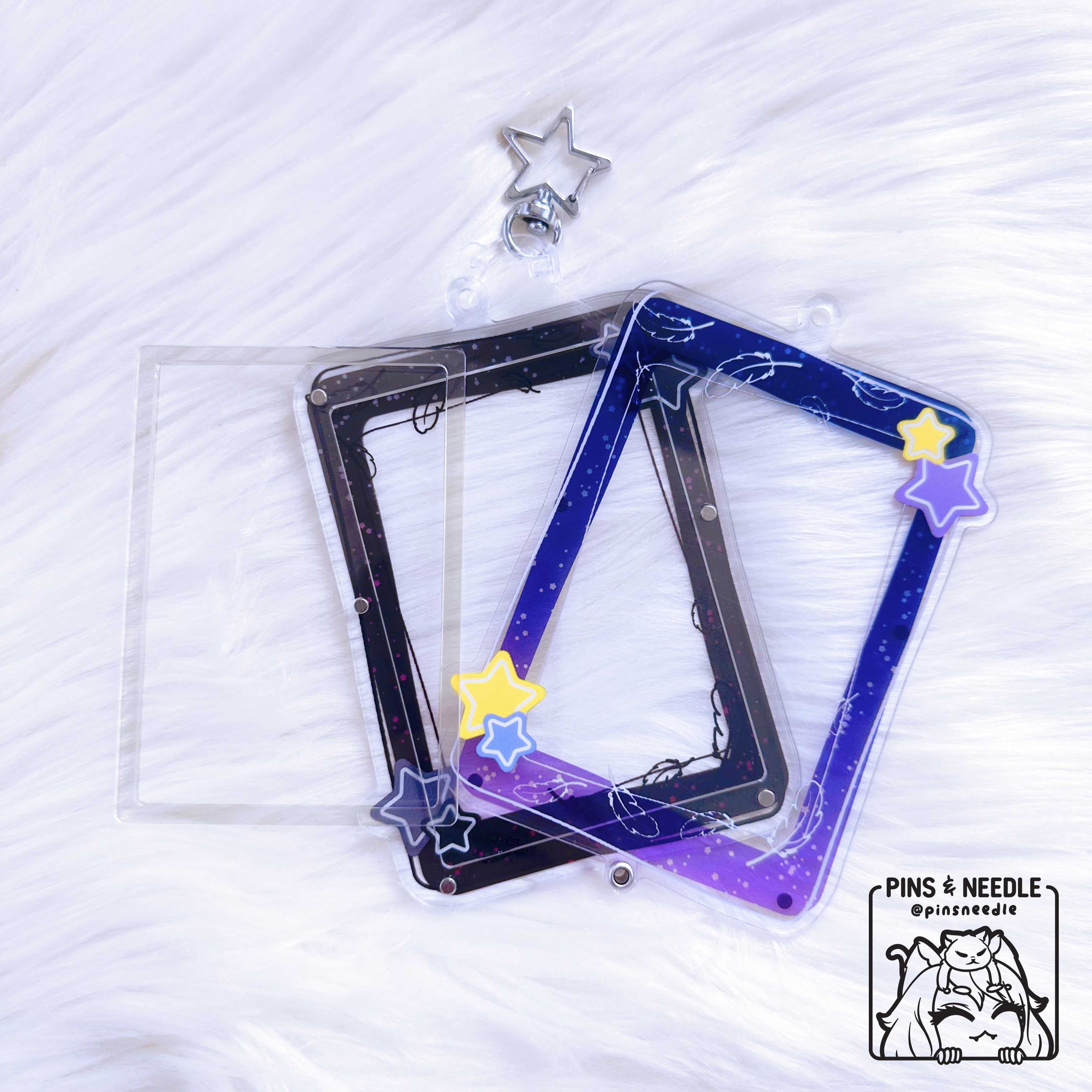 Twin Stars | Double-sided Photocard Holder (B-Grade)