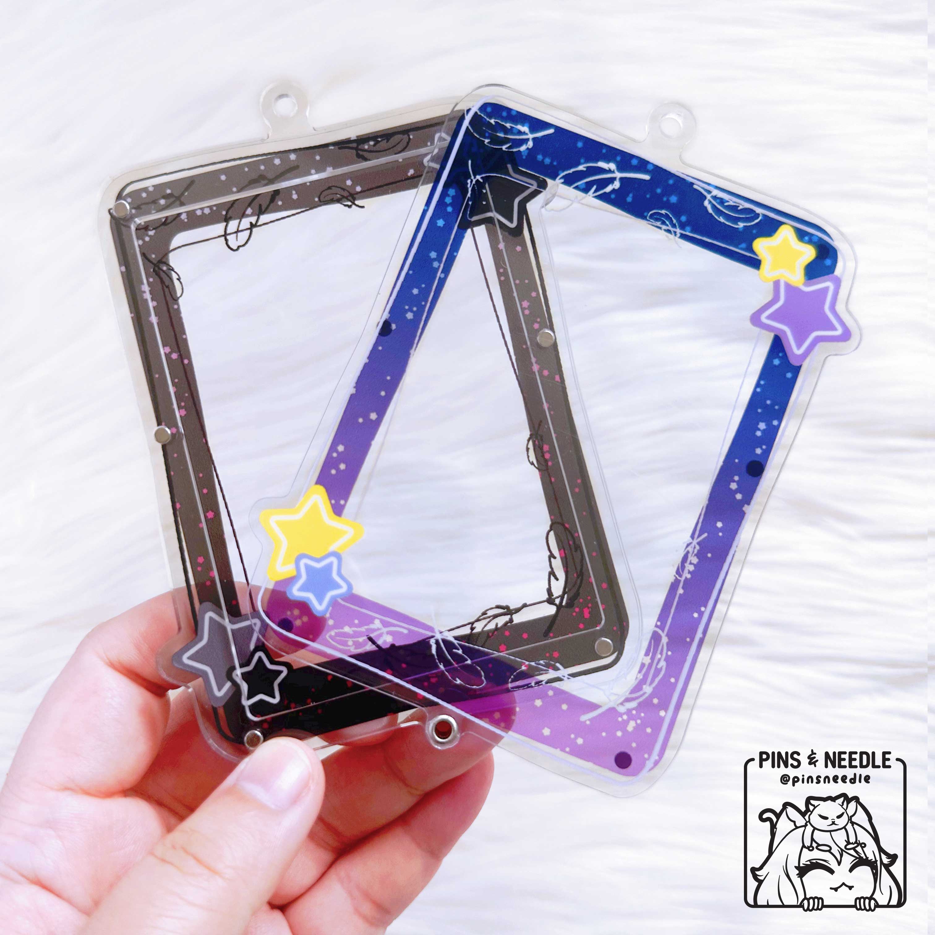 Twin Stars | Double-sided Photocard Holder (B-Grade)