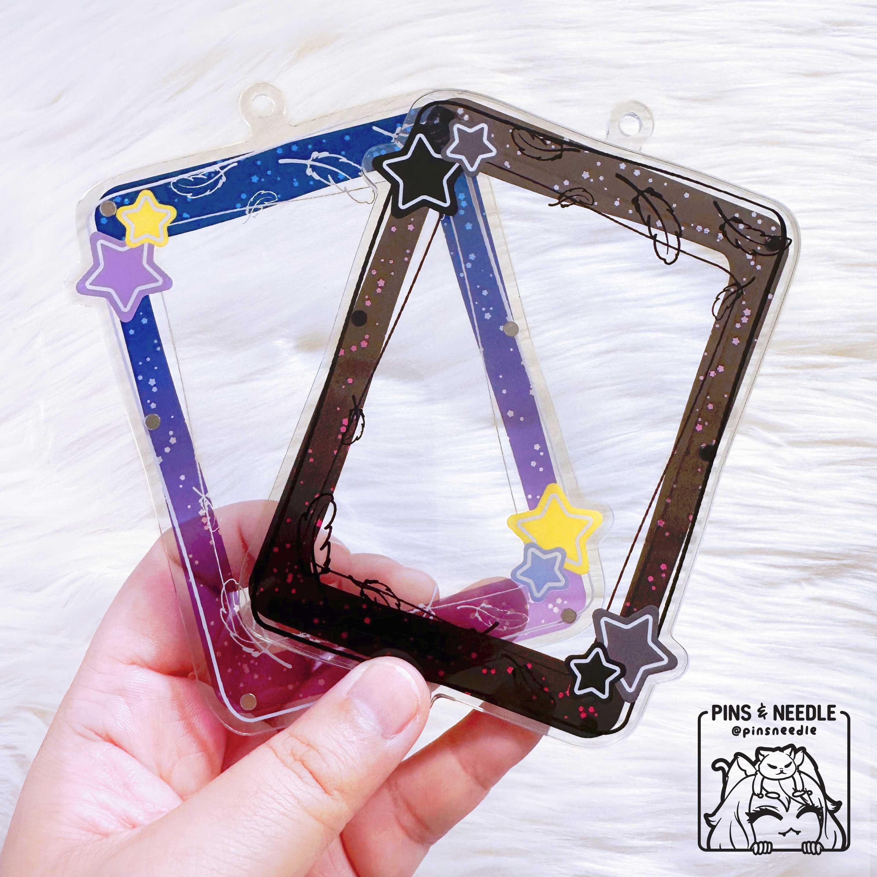 Twin Stars | Double-sided Photocard Holder (B-Grade)