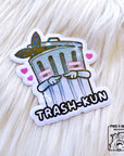 Trash-kun | Holographic Vinyl Sticker