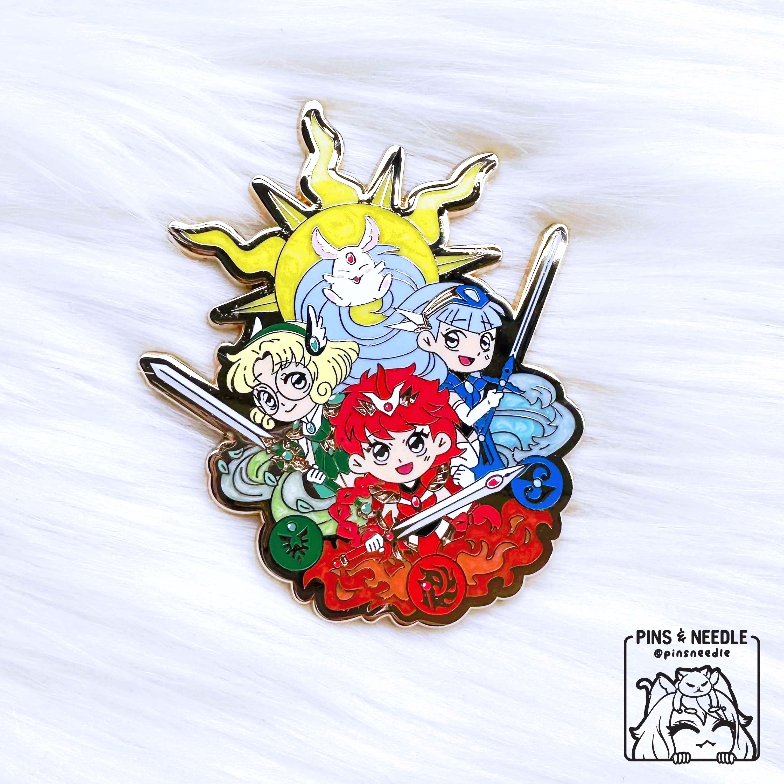 Magical Knights | Hard Enamel Pin