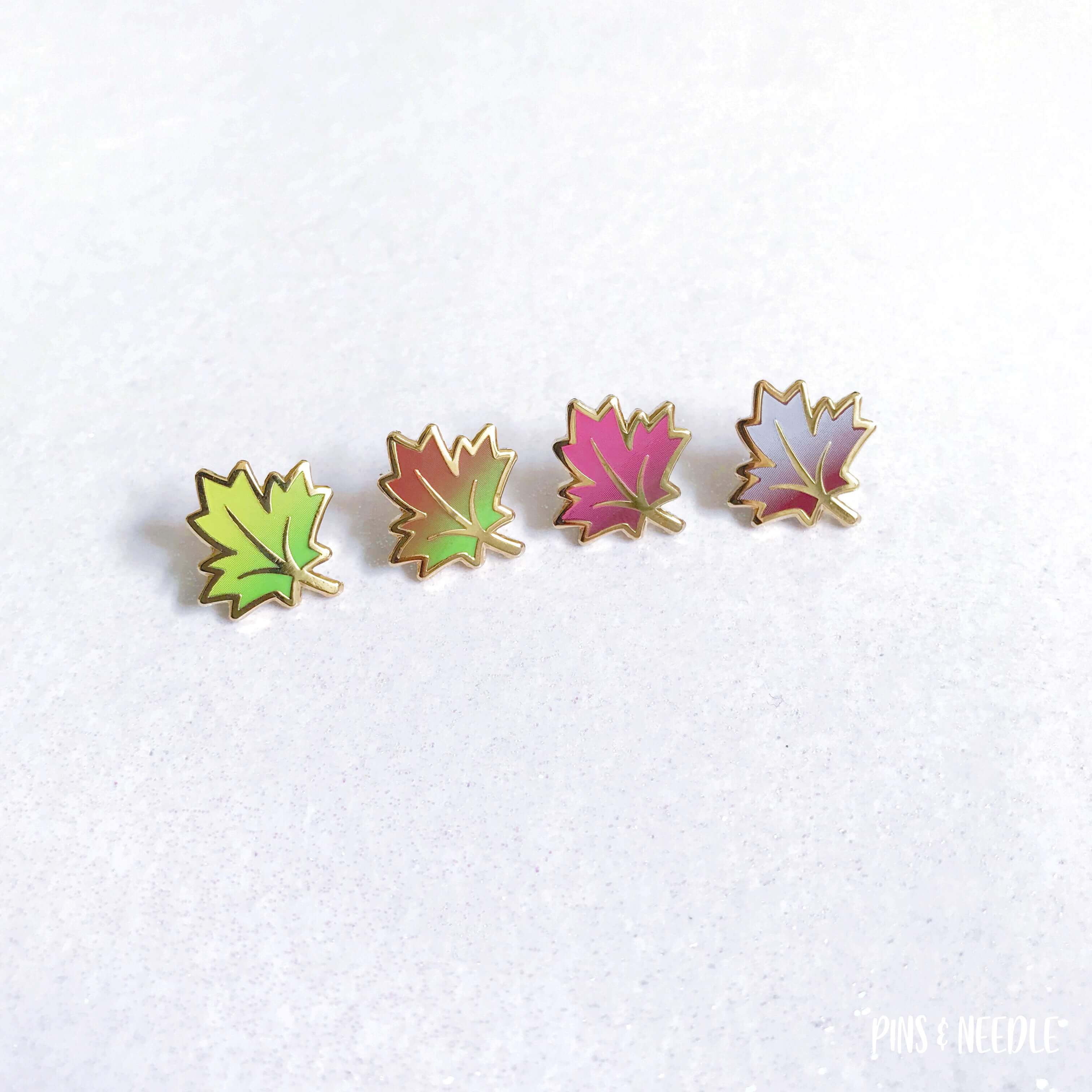 Seasons - Maple Leaf | Mini Enamel Pins