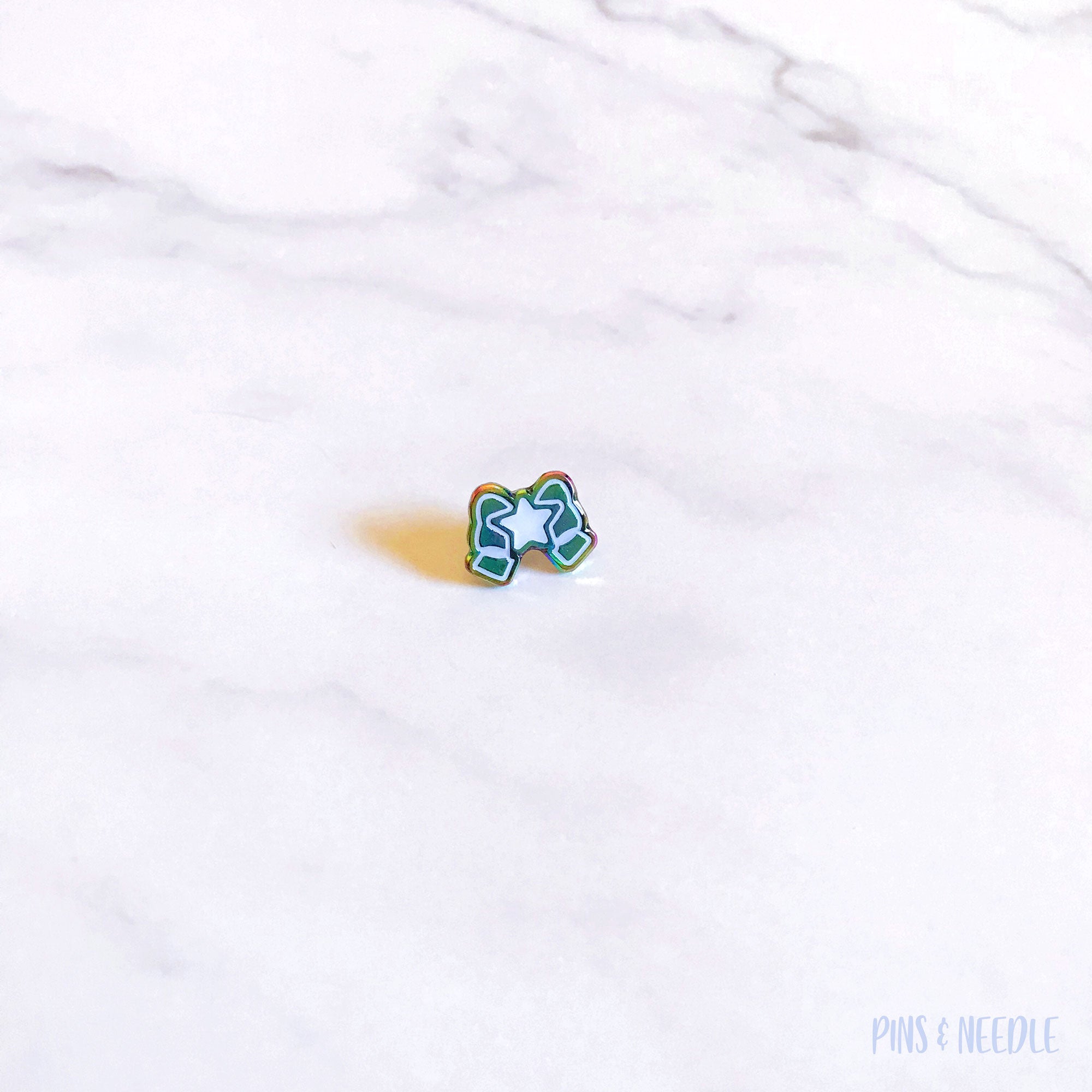 Star Bow | Mini Enamel Pins