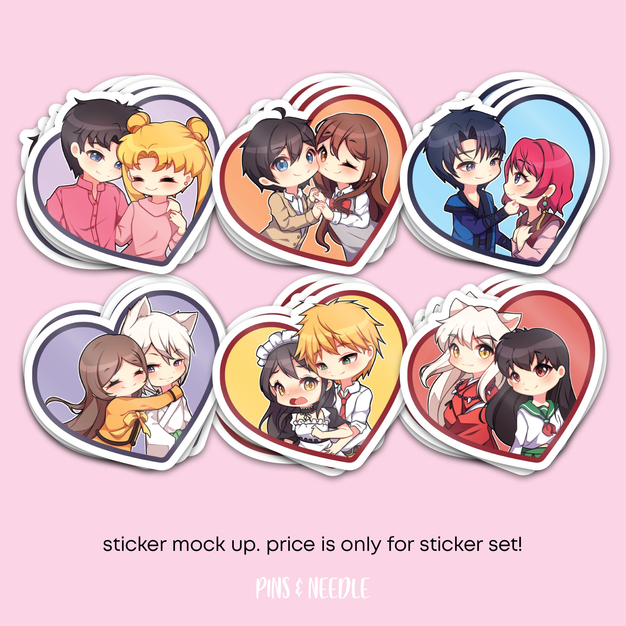 Anime OTP Series ONE | Sticker Set